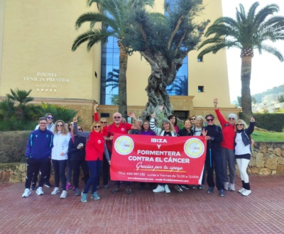 IFCC durante la caminata solidaria de Santa Eulària des Riu