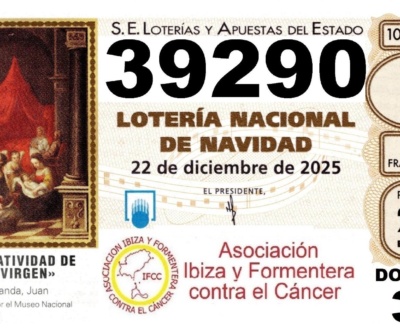 Décimo de Lotería de IFCC