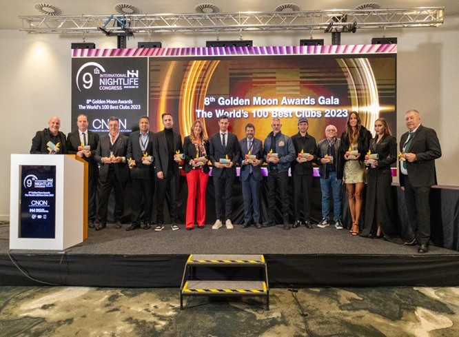 Premiados de la 8ª Edición de los premios Golden Moon Awards celebrados en 2023 en Barcelona