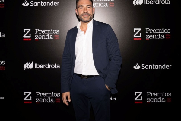 Luis Hedo en los premios de Zenda Libros