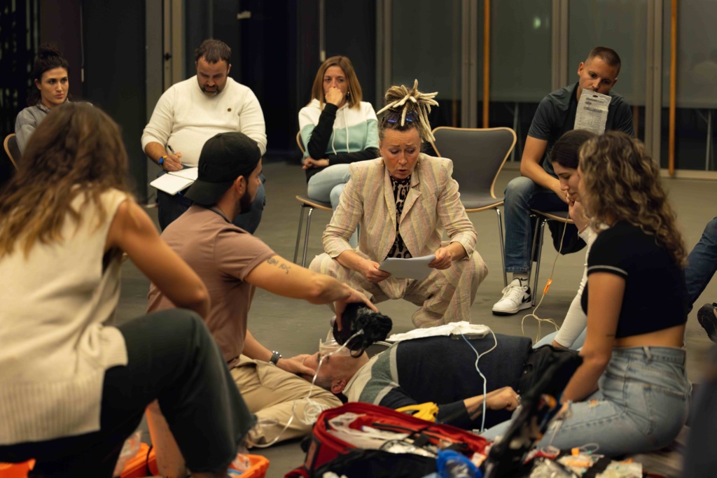 Formación de "DAY & NIGHT DRUGS 360°", durante el VI Foro Nacional de Emergencias y Problemáticas Sociales