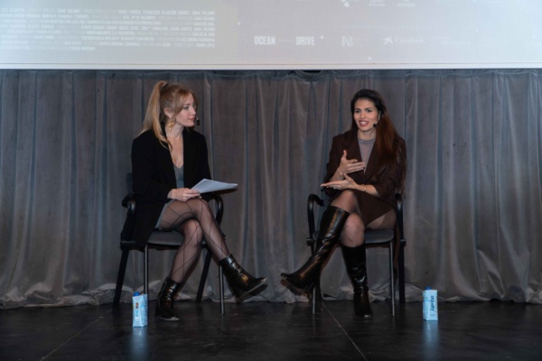 Helher Escribano y Sara Sálamo