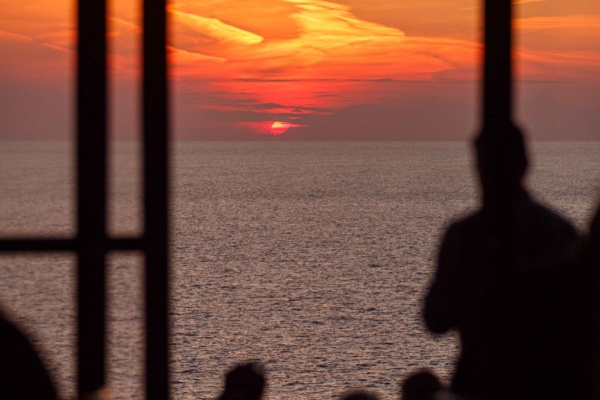 Puesta de sol en Hostal La Torre