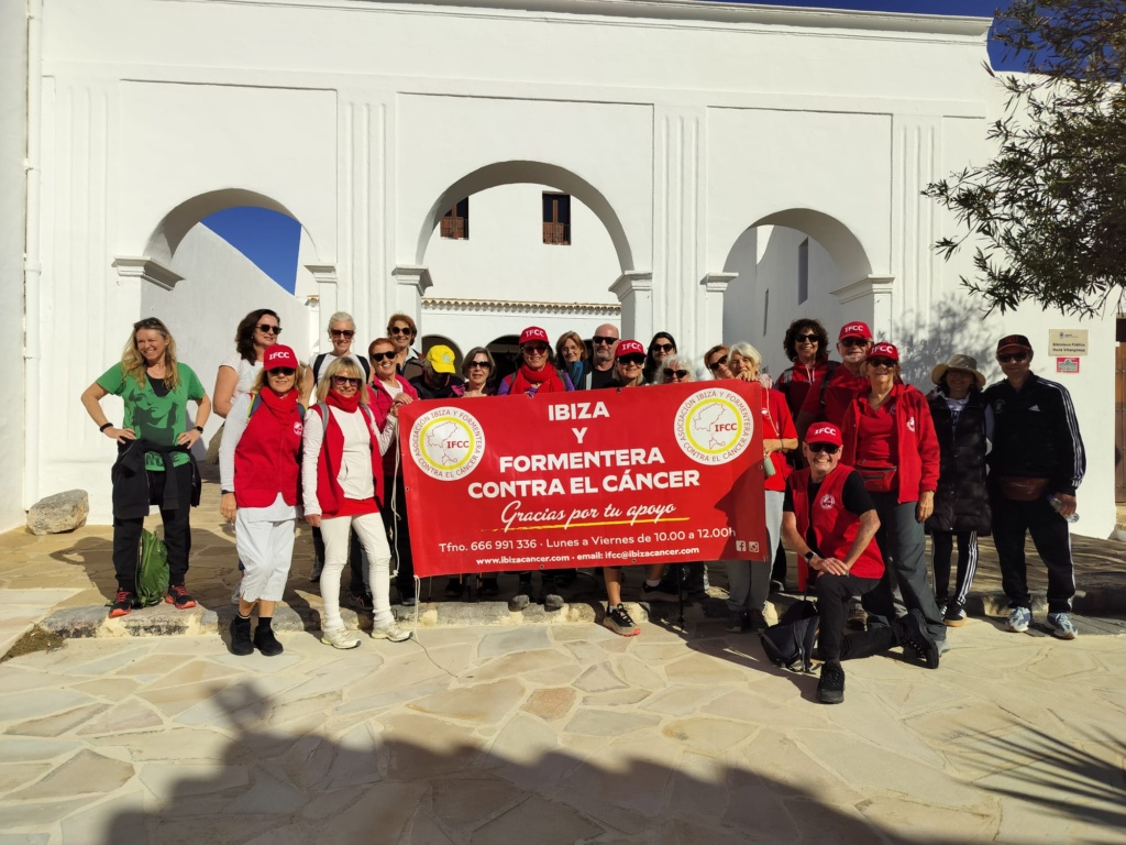 Imagen de la caminata solidaria de IFCC celebrada este año por Sant Miquel de Balansat