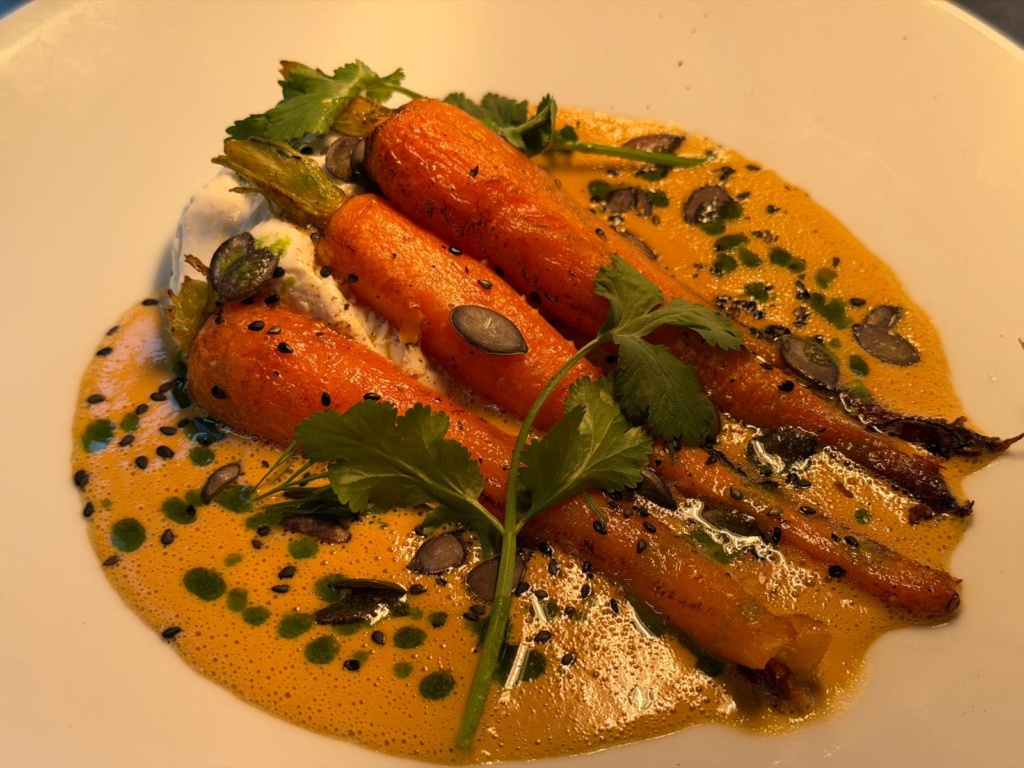 Plato de zanahorias de Can Secret