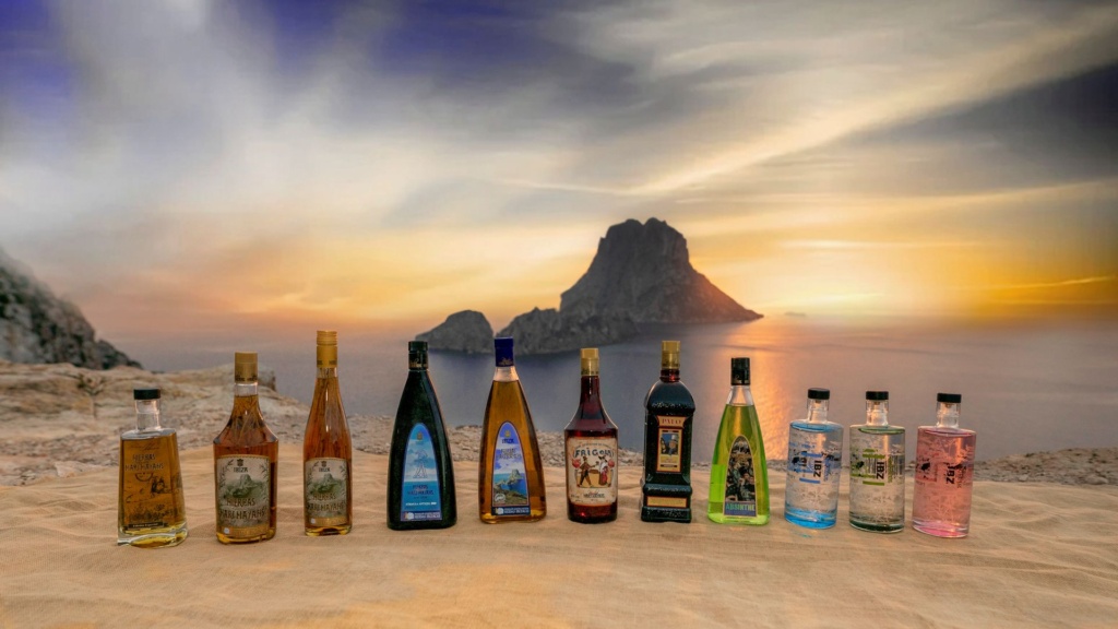 La gama de bebidas espirituosas de Familia Marí Mayans