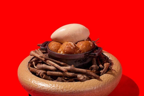 Chili Crab de concha blanda, cóctel Laia Pitaya y Brioche Pedroche