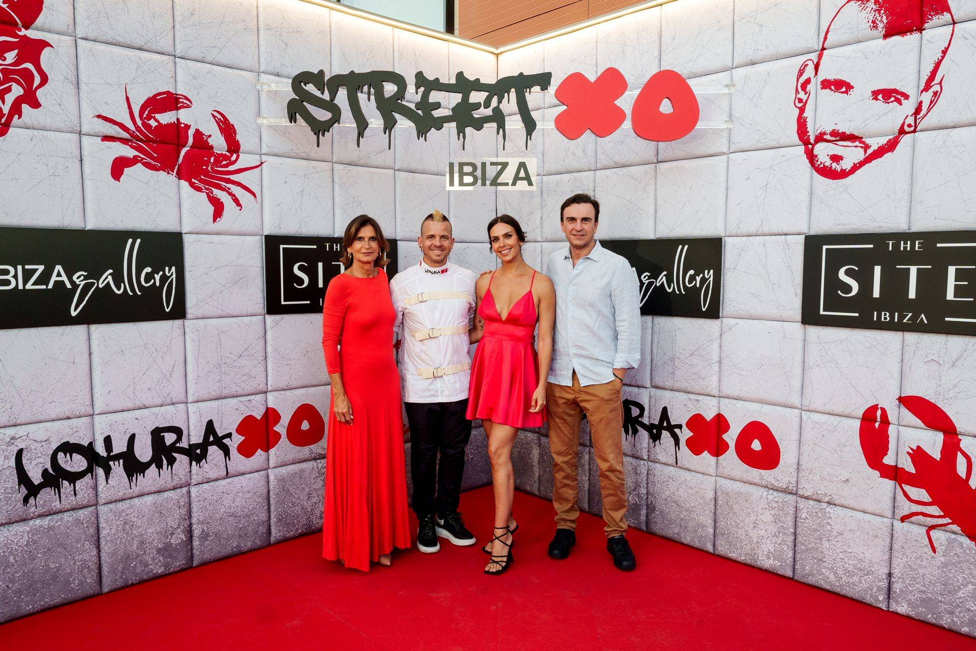 Carmen Matutes, Dabiz Muñoz, Cristina Pedroche y Abel Matutes