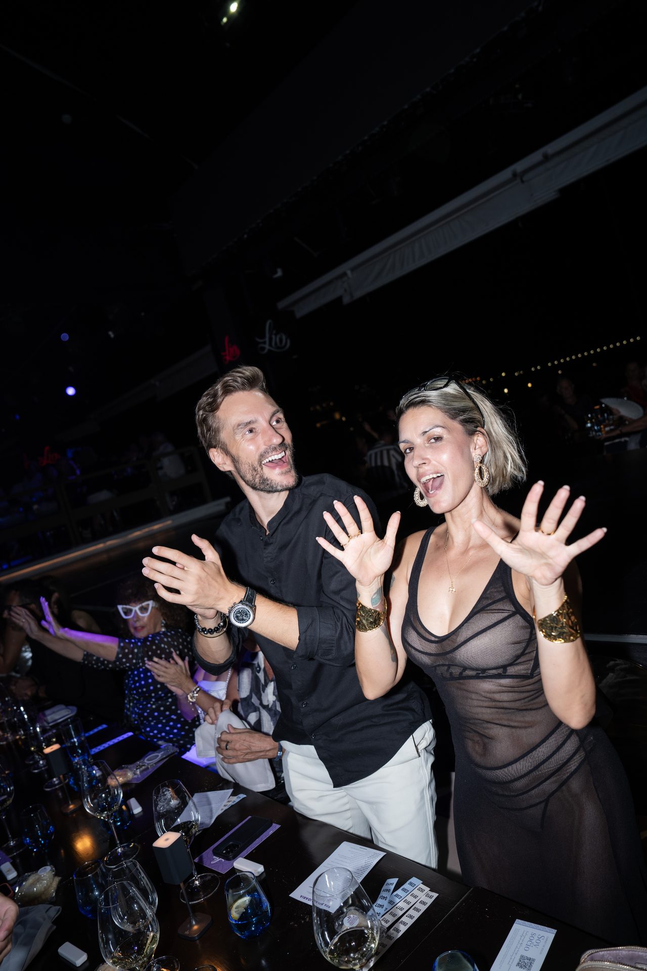 Gala solidaria de la Asociación Elena Torres en Lío Ibiza. Fotografía de Pablo Vidal.