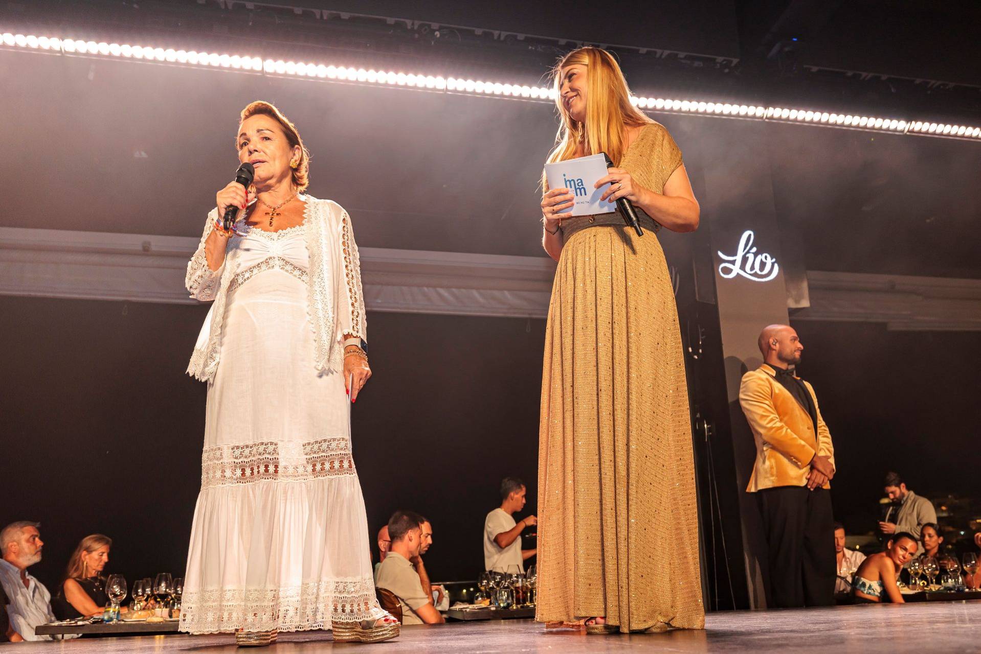 Momento del homenaje a Vicky Ferrazzano