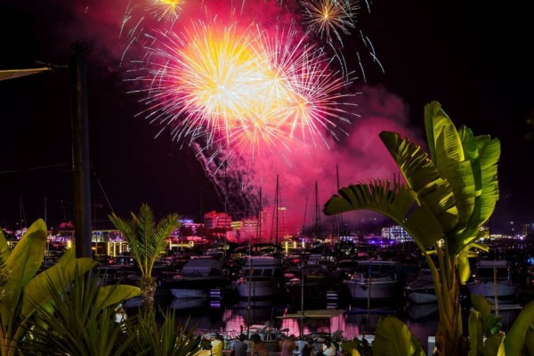Villa Mercedes ofrece una de las panorámicas más privilegiadas de los fuegos artificiales de Sant Bartomeu