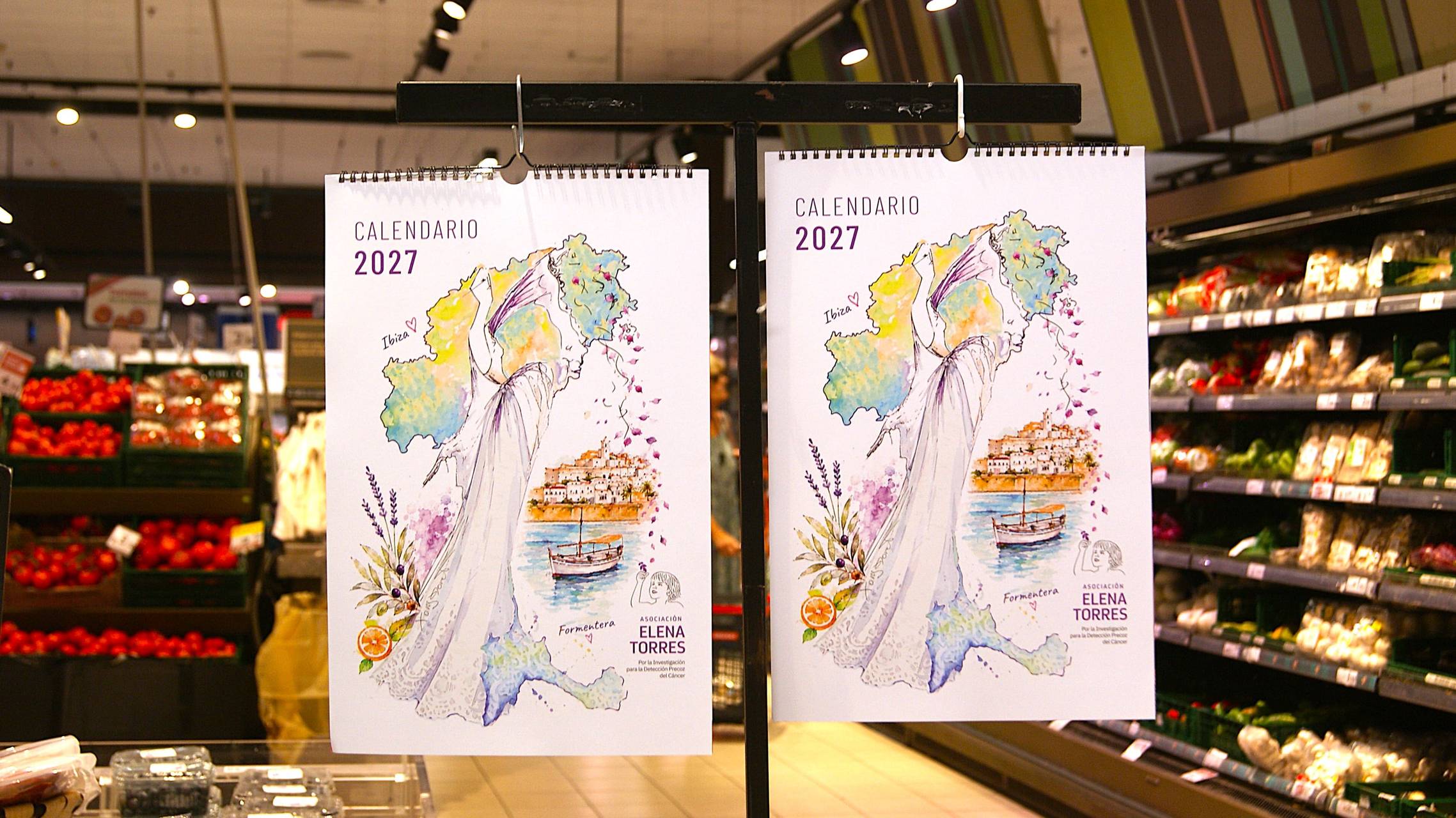 Portada de la IX edición de su calendario solidario Portada de la IX edición de su calendario solidario