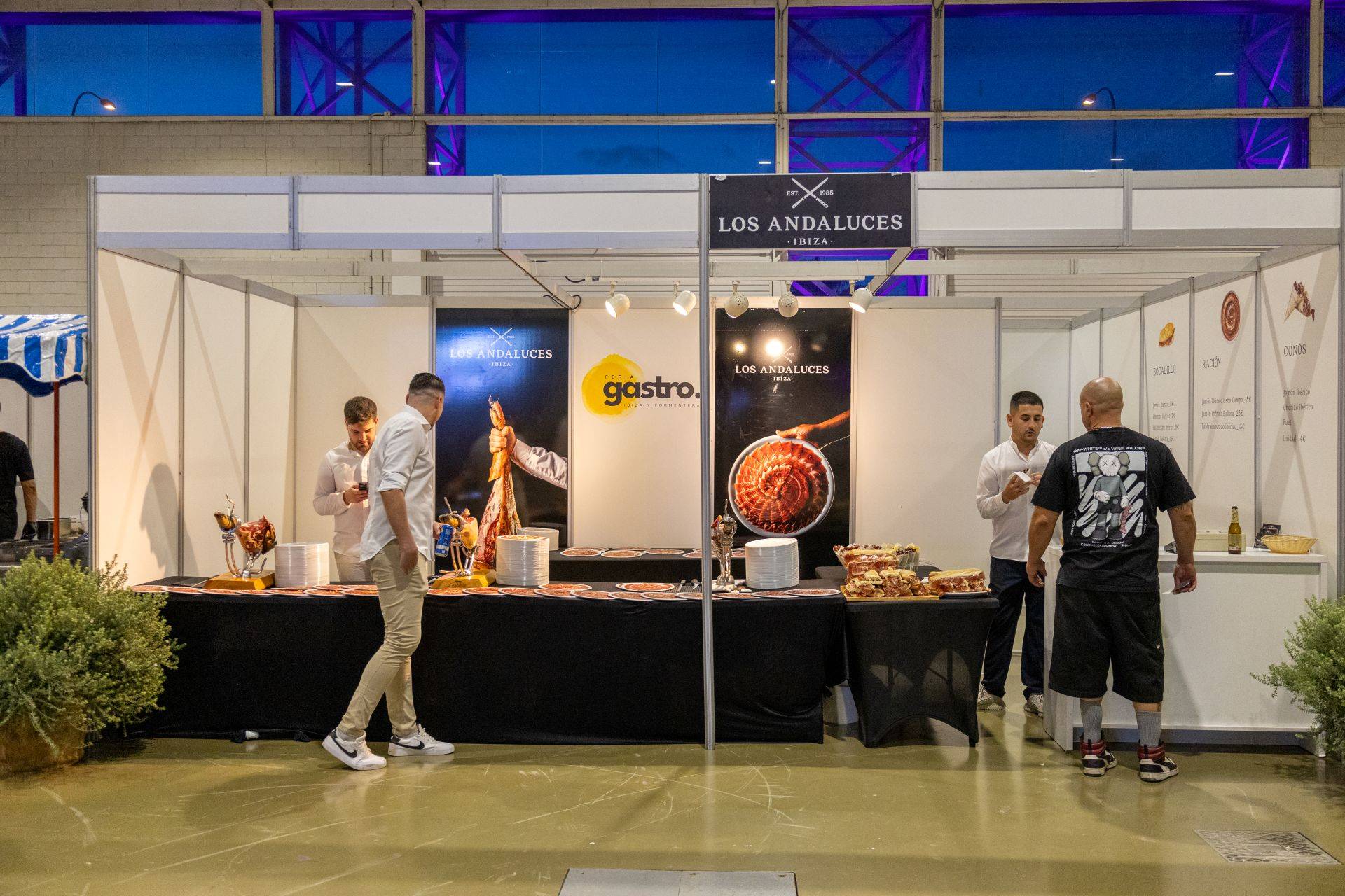 El chef y propietario de Trattoria del Mar y Bistró del Mar, Luciano d’Ambrosio, en la pasada edición de la Feria