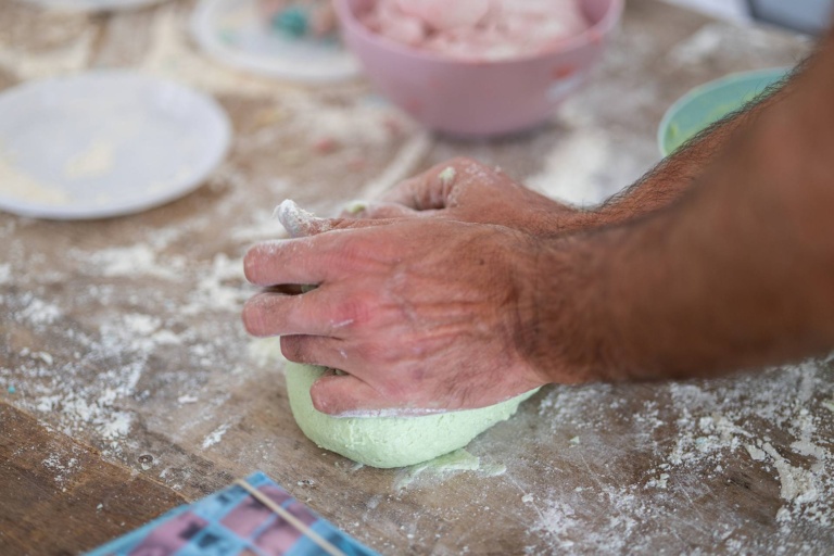 Taller de modelado y figuras de pasta de sal. X Fira de la Sal, Sant Jordi, 17 de octubre de 2026. Fotografía: Juan Carlos Flórez.