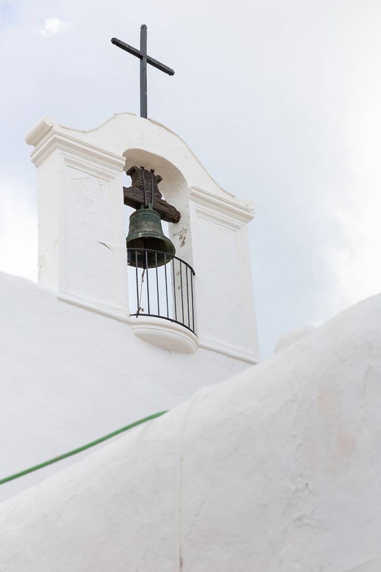 Campanario de la iglesia de Sant Jordi. X Fira de la Sal, Sant Jordi, 17 de octubre de 2026. Fotografía: Juan Carlos Flórez.