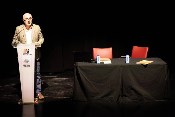 Vicent Roig en la jornada de planificación estratégica de recursos humanos en Sant Josep