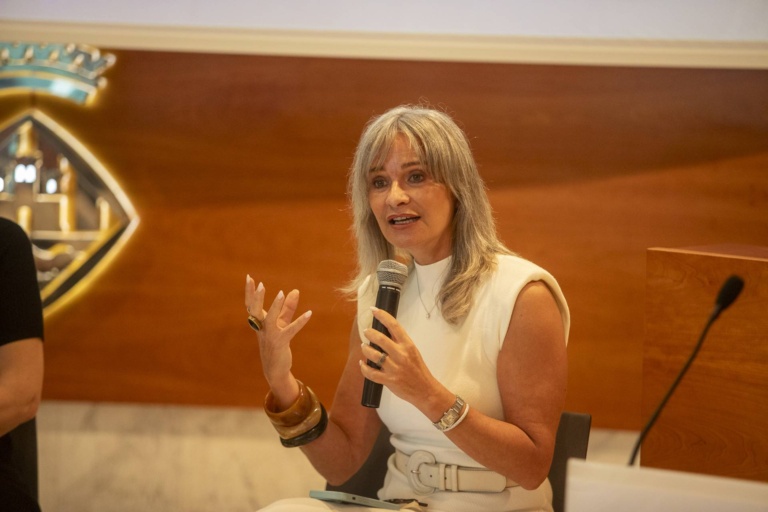 Intervención durante la presentación de Mujeres Tanit Ibiza.