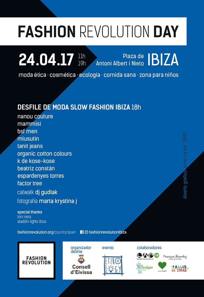 Cartel Fashion Revolution Ibiza Adlib